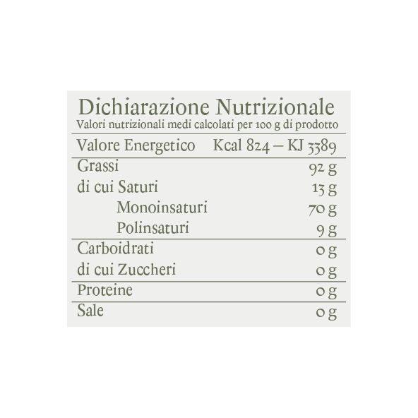 OLIO EVO VERDOLI' 0,50cl