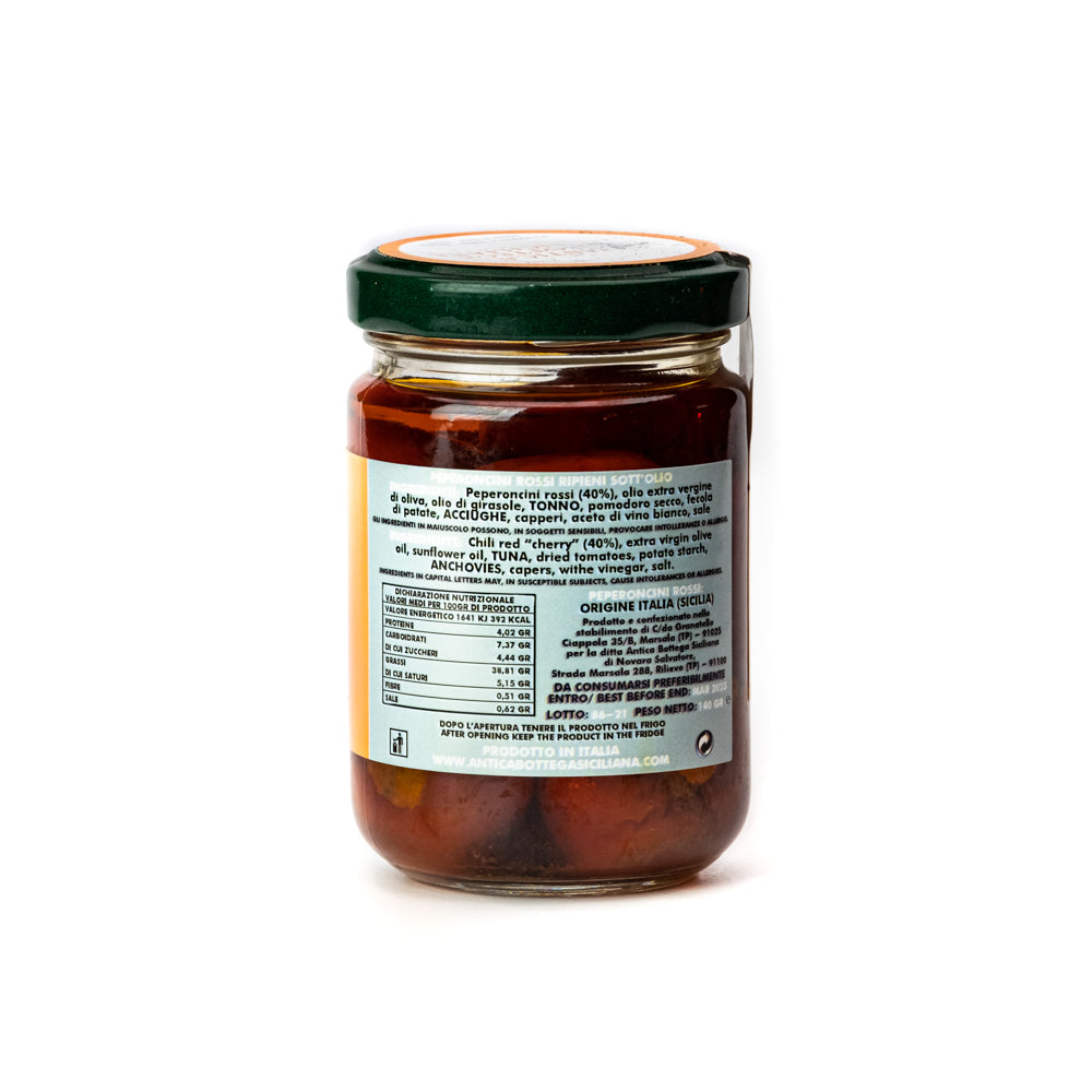 PEPERONCINI RIPIENI 140 GRAMMI