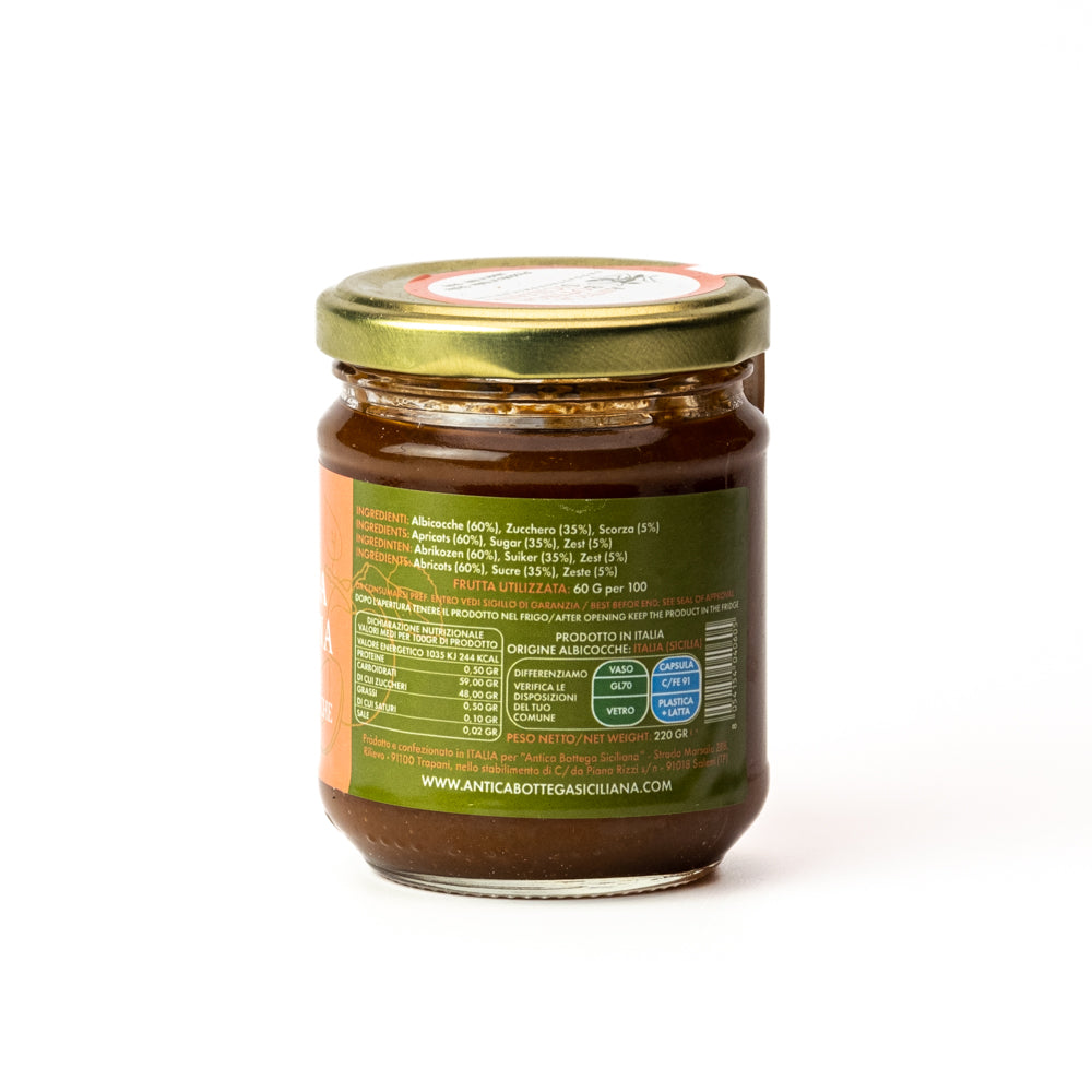 MARMELLATA DI ALBICOCCHE 220 GR